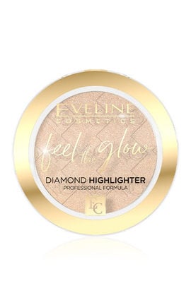 EVELINE-Хайлайтер для лица Eveline Feel The Glow 20 Gold Luminous 4 г-5901761984545-