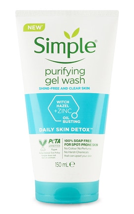 SIMPLE-Гель для умывания очищающий Simple Detox 150 мл-8710447474419-