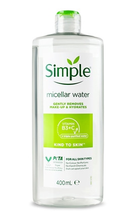 SIMPLE-Вода міцелярна Simple Kind To Skin 400 мл-8710908371509-