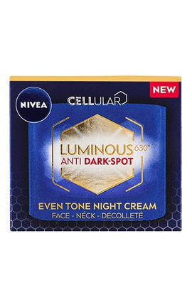 NIVEA-Ночной крем для лица, шеи и декольте Nivea Luminous630 Выравнивание тона 50 мл-4005900886651-