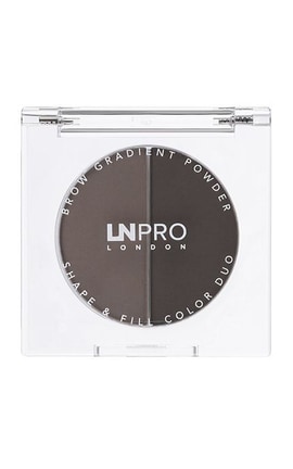 LN PROFESSIONAL-Тіні для брів LN Professional Brow Gradient Powder №102 Natural Brown 2,5 г-810140290021-
