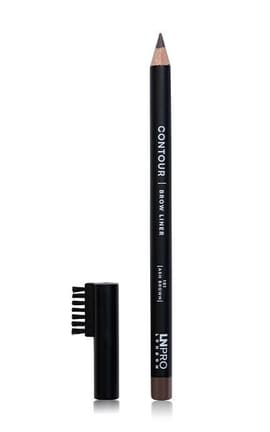 LN PROFESSIONAL-Олівець для брів LN Professional Contour Brow Liner №101 Ash brown 1,7 г-810134216983-