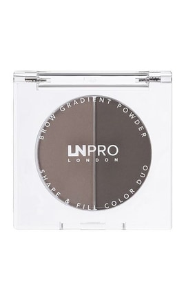 LN PROFESSIONAL-Тіні для брів LN Professional Brow Gradient Powder №101 Natural Taupe 2,5 г-810140290007-