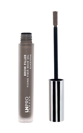 LN PROFESSIONAL-Тушь для бровей оттеночная LN Professional Brow Filler Fixing Fiber Brow Gel №101 4,5 мл-5060805943204-