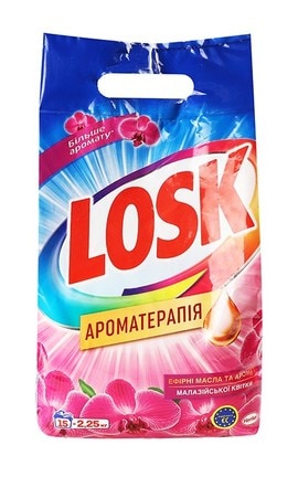 LOSK-Порошок для прання Losk Ароматерапія, 2.25 кг-9000101547085-