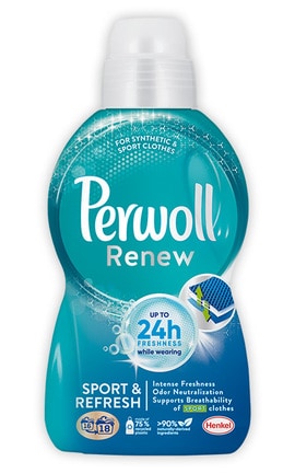 PERWOLL-Средство для деликатной стирки Perwoll Renew Уход и Освежающий эффект 0,99 л-9000101580082-