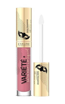 EVELINE-Помада для губ жидкая Eveline Cosmetics Variete Satin 13 Desert rose 5 мл-5903416037323-