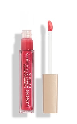 LUMENE-Блиск для губ зволожуючий Lumene Luminous Shine Hydrating&Plumping 5 Bright Rose 5 мл-6412600855074-