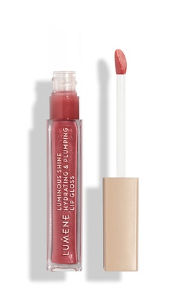 LUMENE-Блиск для губ зволожуючий Lumene Luminous Shine Hydrating&Plumping 7 Petal Pink 5 мл-6412600855098-