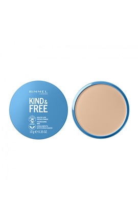 RIMMEL-Компактна пудра для обличчя Rimmel Kind&Free 010 Fair 10 г-3616302989898-