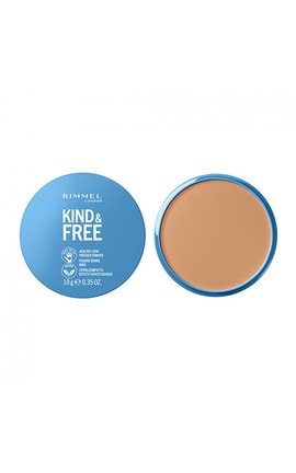 RIMMEL-Компактна пудра для обличчя Rimmel Kind&Free 030 Medium 10 г-3616302989881-