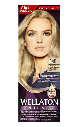 WELLATON-Крем-фарба для волосся Wellaton Intense відтінок 10-81 Ультрасвітлий попелястий блонд 1 шт-4064666085661-