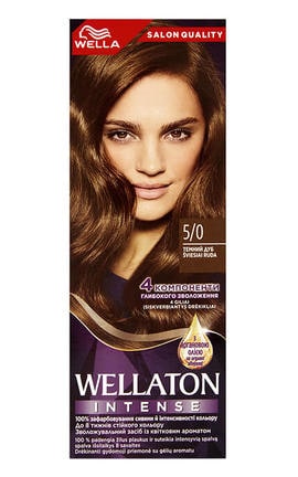 WELLATON-Крем-фарба для волосся Wellaton Intense відтінок 5-0 Темний дуб 1 шт-4056800756827-