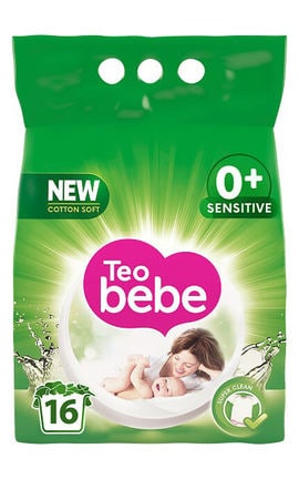 TEO BEBE-Дитячий пральний порошок Teo Bebe Green, 2.4 кг-3800024020629-