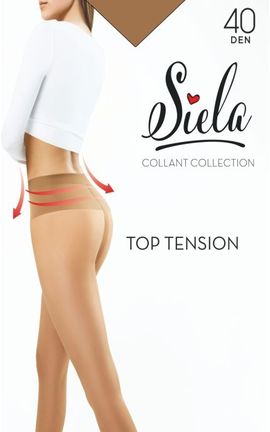 SIELA-Колготки Siela Top Tension 40 Den Caramel размер 2 1 шт-4823116918252-