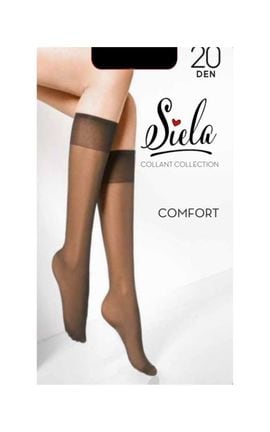 SIELA-Гольфы женские Siela Comfort 20 Den Nero 1 шт-4823102936086-