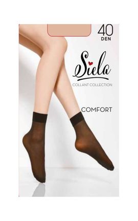 SIELA-Носки женские Siela Comfort 40 Den Daino 1 шт-4820159845712-