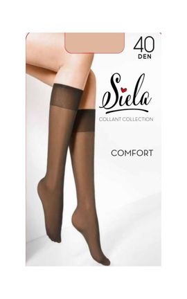 SIELA-Гольфы женские Siela Comfort 40 Den Daino 1 шт-4820159845736-