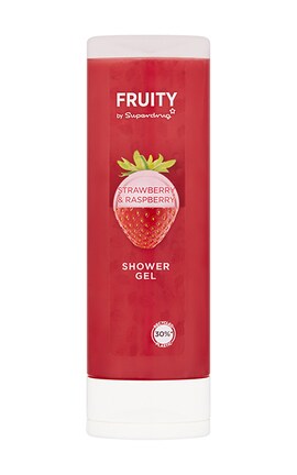 FRUITY-Гель для душу Superdrug Fruity Strawberry and Raspberry 250 мл-7944055