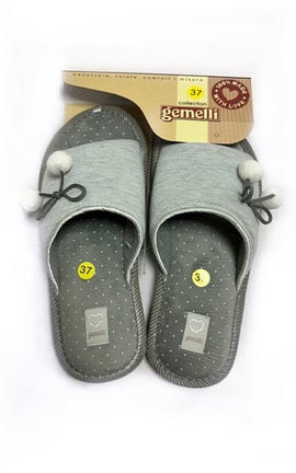 GEMELLI-Тапочки женские домашние Gemelli размер 36-41 Бомбон 1 шт-4823043341918-