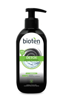 BIOTEN-Мицеллярный гель для умывания Bioten Detox 200 мл-5201314114864-