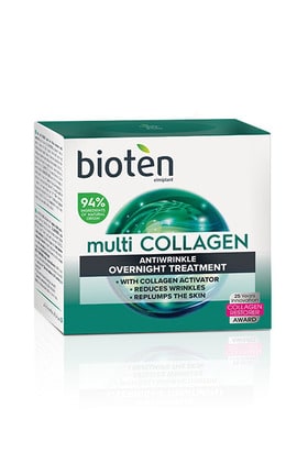 BIOTEN-Крем для лица ночной антивозрастной Bioten Multi Collagen 50 мл-5201314119647-