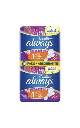 ALWAYS-Прокладки жіночі гігієнічні Always Platinum Normal Plus Розмір 2 16 шт-8001090430588-