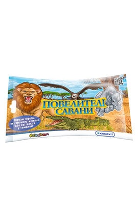 KIDDISVIT-Стретч-іграшка у вигляді тварини Повелителі савани 1 шт-6900006634978-