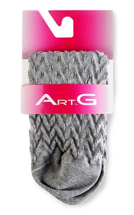 ART G-Носки женские заниженные ArtG №WS1BACKGROUND002 23-25 серый-4823116900424-