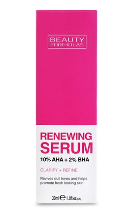 BEAUTY FORMULAS-Сироватка для обличчя з AHA та BHA кислотами Beauty Formulas 30 мл-5012251013642-