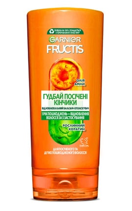 FRUCTIS-Бальзам-ополіскувач для волосся Garnier Fructis Гудбай Посічені Кінчики 200 мл-3600541285736-