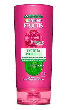 FRUCTIS-Бальзам для волосся Garnier Fructis Густе та розкішне 200 мл-3600541534865-