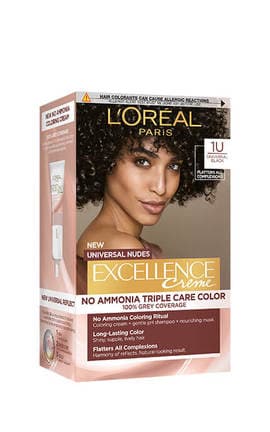 EXCELLENCE-Крем-краска для волос без аммиака L'Oreal Paris Excellence Creme №1U Universal Black 1 шт-3600524148980-