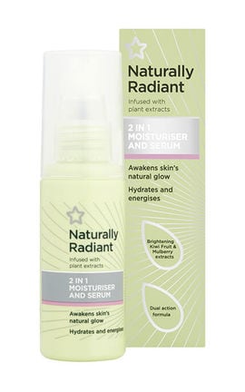 NATURALLY RADIANT-Крем-сироватка для обличчя Superdrug Naturally Radiant 2 in 1 50 мл-6899523-
