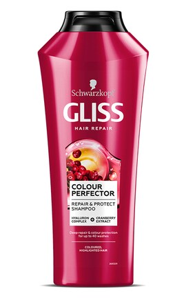 GLISS KUR-Шампунь для волос восстанавливающий Gliss Color Perfector 400 мл-9000100549691-