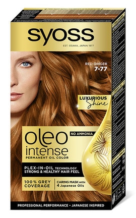 OLEO INTENSE-Краска для волос без аммиака SYOSS Oleo Intense 7-77 Яркий Медный 1 шт-9000101661187-