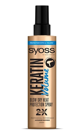 SYOSS-Спрей для волосся SYOSS KERATIN & VOLUME захист при сушінні феном 200 мл-9000101712681-