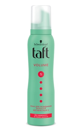 TAFT-Пена для укладки волос Taft Volume мегафиксация 150 мл-4015001003574-