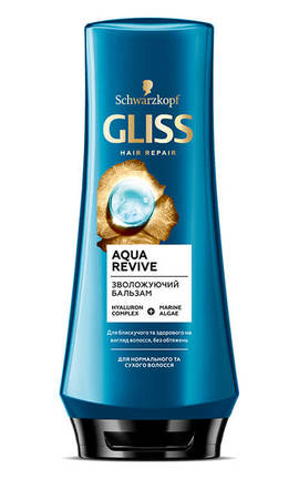 GLISS KUR-Бальзам увлажняющий для волос Gliss Hair Repair Aqua Revive 200 мл-9000101658736-