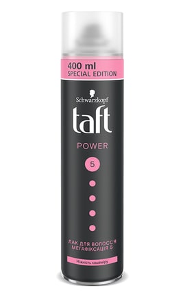 TAFT-Лак для волос Taft Power Нежность кашемира 400 мл-4015001003451-