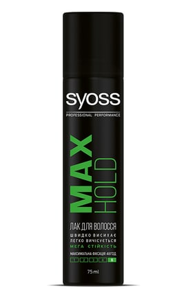 SYOSS-Мини-лак для волос Syoss Max Hold 75 мл-3178040697300-