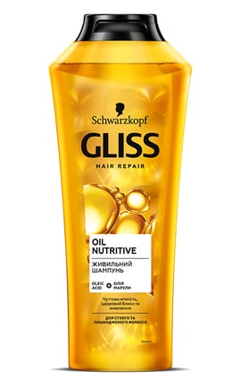 GLISS KUR-Шампунь для волос Gliss Kur Oil Nutritive 400 мл-9000100549837-