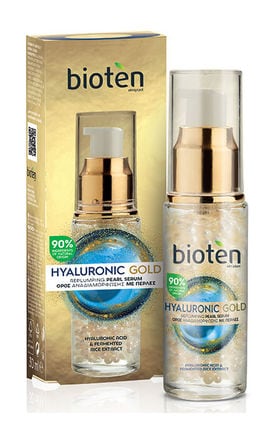 BIOTEN-Cироватка для обличчя відновлююча Bioten Hyaluronic Gold 30 мл-5201314114826-