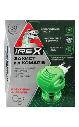 IREX-Набор от комаров прибор и жидкость IREX 30 ночей-4820184441309-