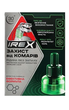 IREX-Жидкость от комаров для фумигатора IREX 30 ночей-4820184442696-