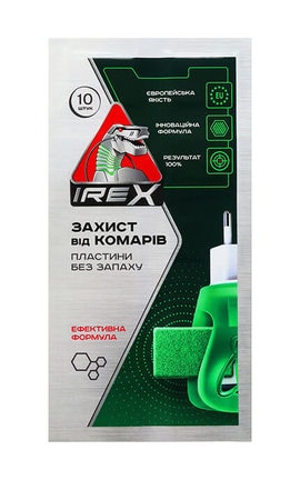 IREX-Пластины от комаров IREX (40/240) 10 шт -4820184441347-