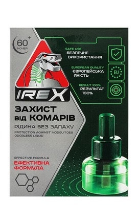 IREX-Рідина від комарів для фумігатора IREX 60 ночей-4820184441316-