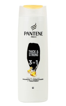 PANTENE-Шампунь для волосся і бальзам-ополіскувач Pantene Pro-V 3 в 1 Густе та міцне 360 мл-8006540476727-