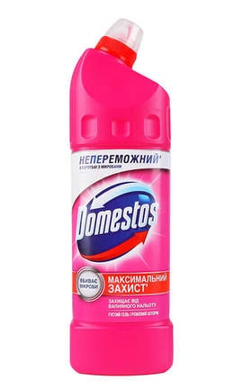 DOMESTOS-Чистящее средство для туалета Domestos Розовый шторм Универсальный 1 л-8714100916216-
