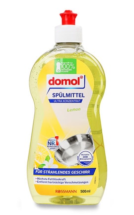 DOMOL-Засіб для миття посуду Domol Lemon 500 мл-4305615596396-